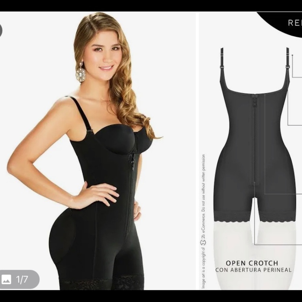 Diane Poitiere Columbia Faja Shapewear Girdle